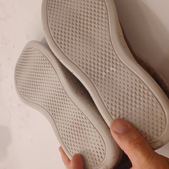 BOBS Skechers Skipper Hang Glider Brown Booties With Faux Fur Women Size 9 - Picture 8 of 8